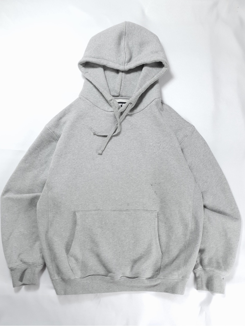 FTP F*ckThePopulation Embossed Logo Grey Hoodie Mens Size XLarge Good Condition
